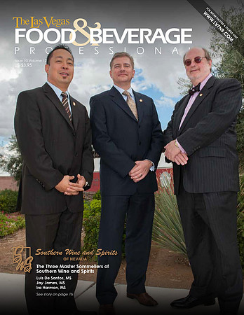 Las Vegas Food and Beverage Professional Magazine Cover