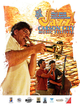 2011 Carson City Jazz Festival Poster