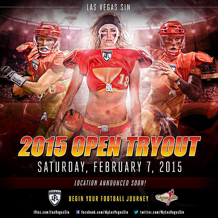2015 Las Vegas Sin Tryout Poster