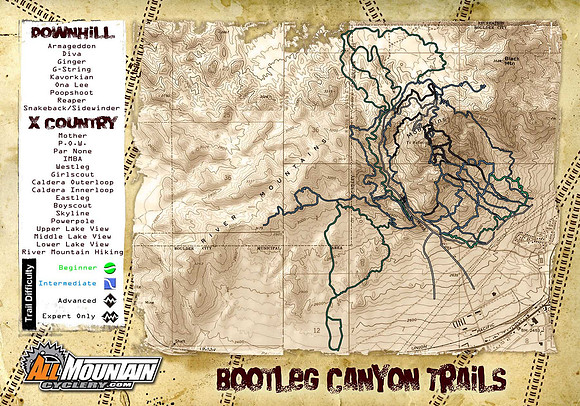 Work In Progress Trail Map