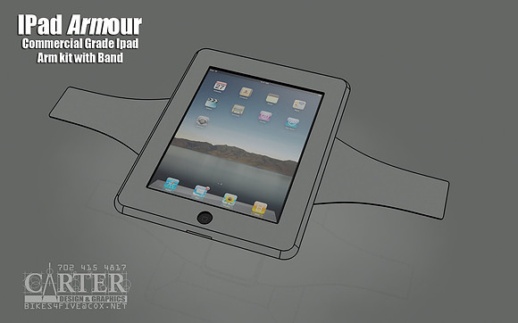 Ipad Arm Band Concept