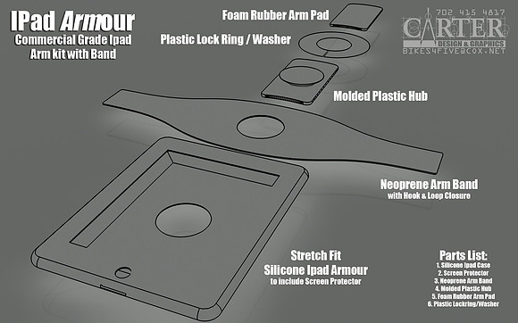 Ipad Arm Band Concept